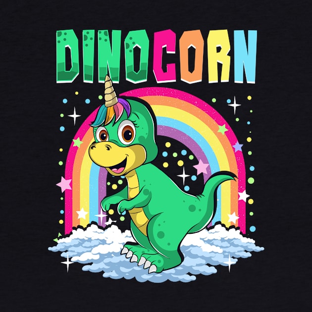 Cute Dinocorn Dinosaur & Unicorn Unisaur by theperfectpresents